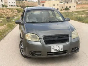 للبيع سيارة شيفروليه أفيو (Chevrolet Aveo) 2007 السيارة "شغل وامشي"جير ومحرك بحالة الوكالة ،