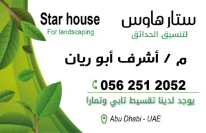 عشب صناعى وطبيعي في الامارات توريد وتركيب العشب الصناعي والطبيعي للحدائق يوجد تقسيط تابى وتمار