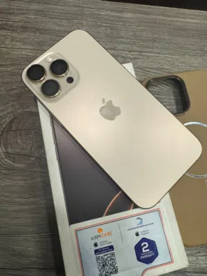 iPhone 16  Pro Max 256 GB Battery 100% وكاله مع كرتونه