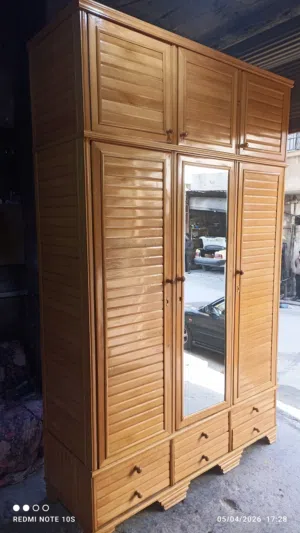 خزانة سبايط زان اصلية تقيلة مجددة بلكامل مكفولة سنتين