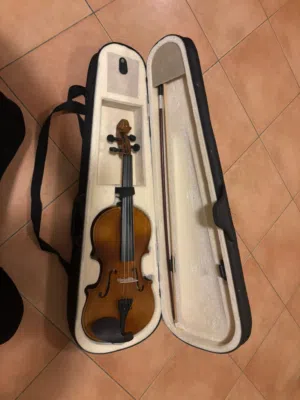 Student violin + case + bow