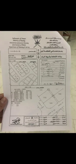 Residential Land for Sale in Dhofar Salala