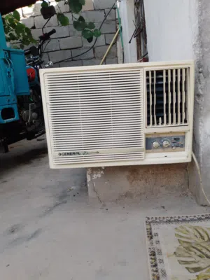 مكيف جنرال طن ونص كمبريسر مو بطل مبدل غاز ماطور بلاد شرط الشغل والنظافه