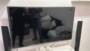 تلفزيون سوني سمارت 55 انش بحالة الجديد