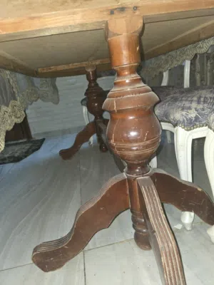 طاولة سفرة ملوكية خشب زان