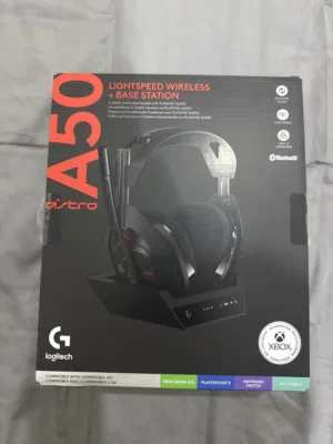 Logitech g Astro A50 wireless headset last gen