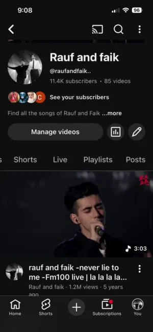 Youtube channel with 12000 subscribers with total 2 million views total