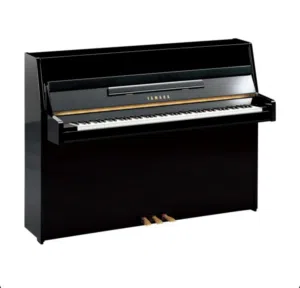 بيانو ياماها جديد بالكرتونه مسكر – Yamaha JU109 PE Upright Piano – Polished Ebony