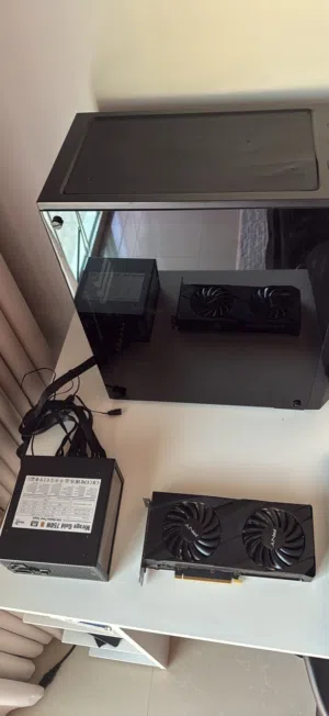 RTX 3060 + CORSAIR CASE + AEROCOOL 80+ Gold 750W