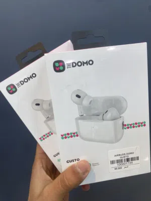 سماعة airpords Domo new جديد  كفالة 18 شهر