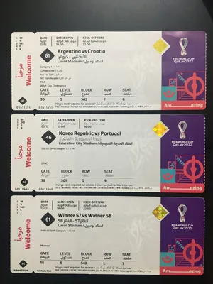 FIFA World Cup Tickets 2022 Qatar