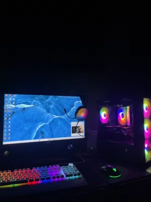 Setup كامل rtx 5060 i5 12400f monitor 240hz