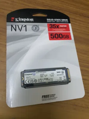 Kingston 500GB NVME Sealed box