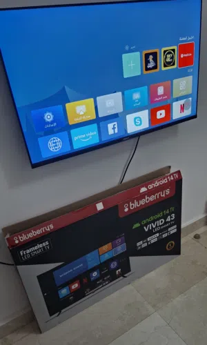 شاشة blueberrys بحالة ممتازة 43 inches