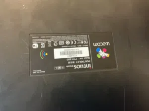 Wacom tablet without the pen