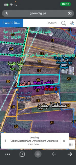 Farm Land for Sale in Jenin Al-Yamun