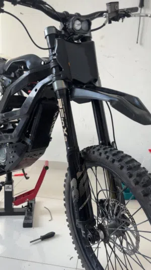 Falcon GT/PRO E DIRTBIKE MODDED (POWDERCOATED BLACK)