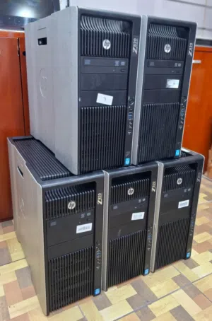 HP Workstation Intel Xeon Double Processor 128GB RAM 512GB SSD+2TB HDD 4GB Graphics Card