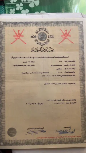 Residential Land for Sale in Al Dhahirah Ibri