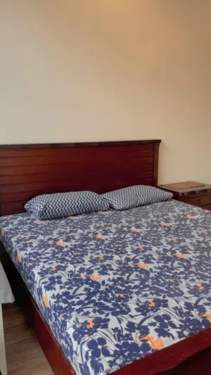 King size bed with very good condition mattress for sale  Urgent