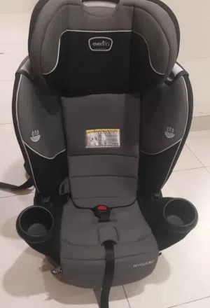 Evenflo Revolve360 Extend Convertible Car Seat with 360 Degree Rotation, Extended Rear-Facing, Forwa