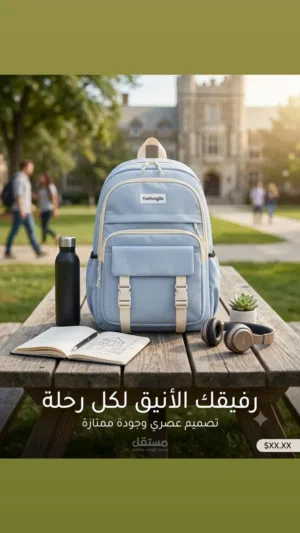 جنط تنفع مدرسه ومستلزمات اطفال ب12 قطعتين ب10 الاف