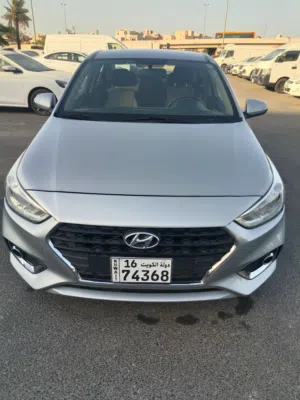 هيونداي اكسنت//  موديل 2019 //  ماكينه 1600 CC // صبغ الوكاله // حالتها ممتازه جدا //