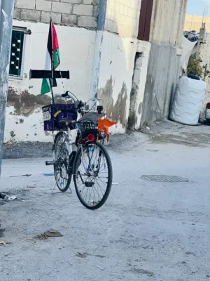 بسكليت لبس نمره 27 وكاله لون سكني ملكي للبيع للبيع للبيع غيارات 6 بريكات امام مشغلات والخلفي بد