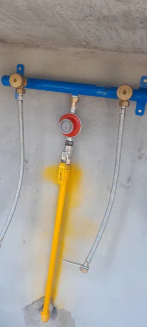 Gas pipe line instillations work house coffee shop restaurant foodstuff  villa LPG GAS  BOX BLACK FI