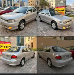 سيارة هيونداي أكسنت 1997 كوبيه بالديهان الأصلي ومالية ممتازة