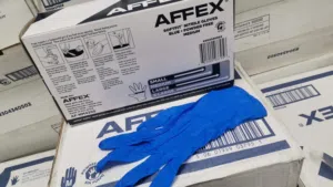 كلفز طبي ماليزي ازرق جمله