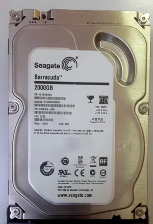 2000gb (2TB) Hard Drive