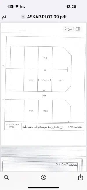 Commercial Land for Sale in Central Governorate Al Eker