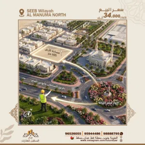 Residential Land for Sale in Muscat Manumah