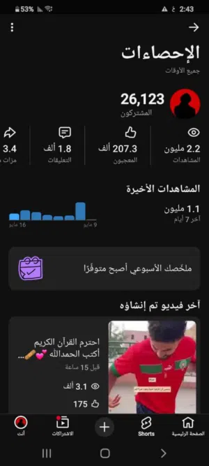 قناة يوتيوب للبيع