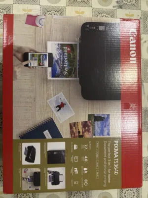 طابعة canon pimax TS3640 جديدة غير مستعمله إطلاقاً بسعر 22،5ریال