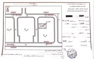 قطعة أرض داخل المخطط السراج 400متر2