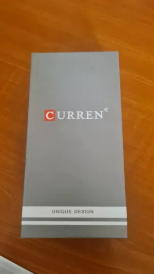 ساعة يد أنيقة من Curren جديدة بالكرتون – تصميم كلاسيكي فاخر