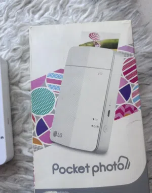 طابعة صور LG Pocket Photo – بحالة ممتازة