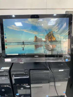 Dell core i7 gen All in one pc touchscreen ram 8 gb ssd 256 gb 24 inch display size
