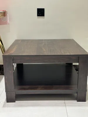 طاولة خشب دبل مستعملة نظيفه