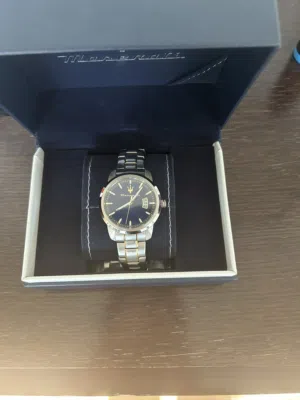 Maserati blue dial unworn