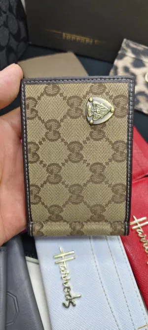 Gucci Card Holder GG Supreme Card Case in Canvas