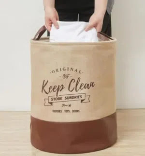 Laundry waterproof bags in stock Denim material