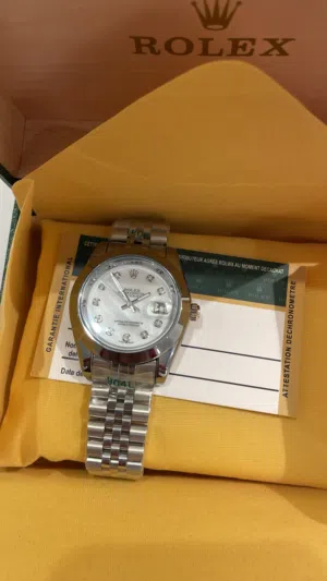 New Rolex Datejust watch