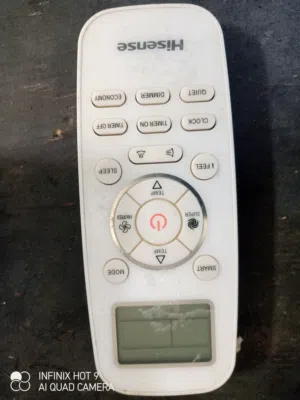 Hisense AC remote control