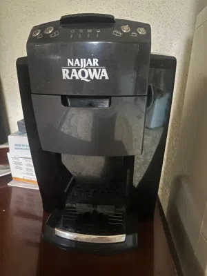 ماكينة قهوة Najjar Raqwa كبسولات - بحالة ممتازة+10 كبسولات هدية