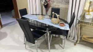 High Quality Used Dining Table With Chairs...