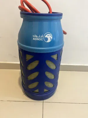 أسطوانة غاز المركب الصغير (25 رطلا) + غاز كامل  Small Composite LPG (25 lbs) + Full Gas