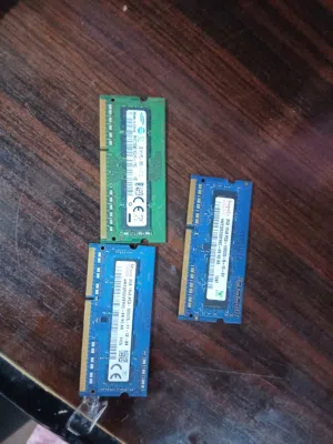 DDR3 laptop and computer ram 2bd each